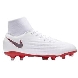 Nike Magista Obra 2 Academy Df Fg Jr AH7313-107 fodboldsko flerfarvet hvid