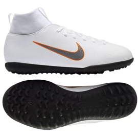 Nike Mercurial SuperflyX 6 Club Jr AH7345-107 fodboldsko flerfarvet hvid