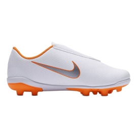 Nike Mercurial Vapor 12 Club Ps V Mg Jr AH7351-107 fodboldsko hvid hvid