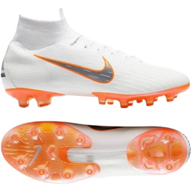 Nike Mercurial Superfly 6 Elite Ag Pro M AH7377-107 fodboldsko hvid hvid