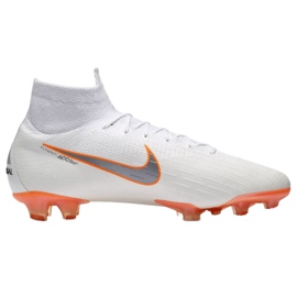 Nike Mercurial Superfly 6 Elite Fg M AH7365-107 fodboldsko hvid hvid