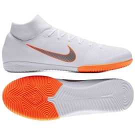 Indendørssko Nike Merurial Superflyx 6 Academy Ic M AH7369-107 hvid hvid