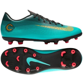 Nike Mercurial Vapor 12 Club CR7 Mg M AJ3723-390 fodboldsko grøn grøn