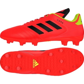 Adidas Copa 18.3 Fg M DB2461 fodboldstøvler rød rød