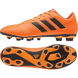 Adidas Nemeziz 18.4 FxG M DA9594 fodboldstøvler flerfarvet orange