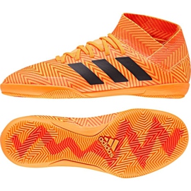 Adidas Nemeziz Tango 18.3 IN Jr DB2373 fodboldstøvler orange