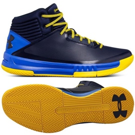 Basketballsko Under Armour Lockdown 2 M marineblå