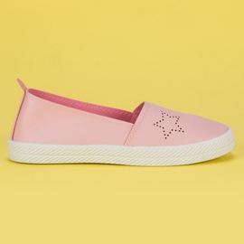 Kylie Slip-on sneakers lyserød