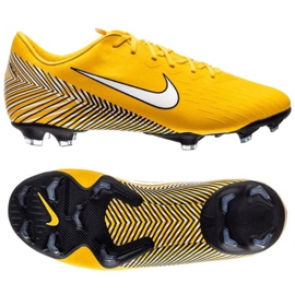 Nike Mercurial Vapor 12 Elite Neymar Fg Jr AR4091-710 fodboldsko gul ns om ns bind
