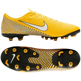Nike Mercurial Vapor 12 Academy Neymar Mg M AO3131-710 fodboldsko flerfarvet gul