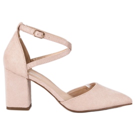 Seastar Pumper med bælte beige
