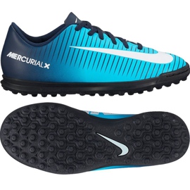 Nike Mercurial Vortex Iii fodboldsko blå