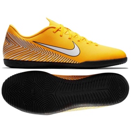 Indendørssko Nike Mercurial VaporX 12 Club Neymar Ic M AO3120-710 gul gul
