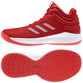 Basketballsko adidas Pro Sprak 2018 M rød