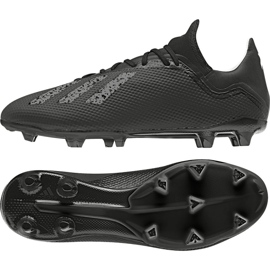 Adidas X 18.3 Fg M DB2185 fodboldstøvler sort sort