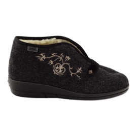 Befado hjemmesko Warm Women's PU 031D028 Grå