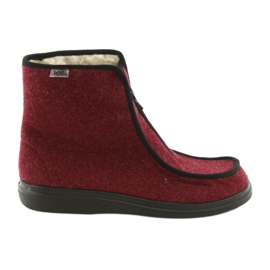Befado damesko pu 996D005 Bourgogne rød