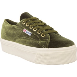 Superga 2790 Velvetw B63 grøn