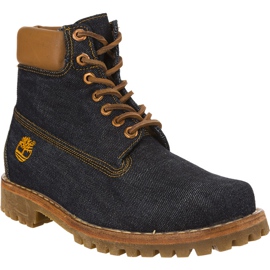 Timberland Heritage 6 I stof B3R marine blå