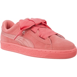 Puma Suede Heart Snk Shell Pink Shell Pink lyserød