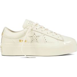 Converse 559899 One Star Platform brun flerfarvet
