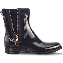 Tommy Hilfiger Materiale Mix Rain Boots 403 Midnight blå flerfarvet marine blå