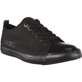 Calvin Klein Jeans Arturo Waxy Twill Blk sort