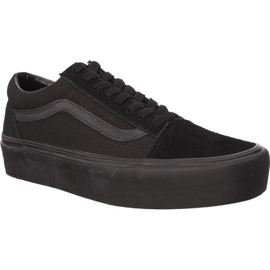 Vans Old Skool Platform Bka Black Black sort