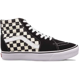 Vans Sk8 Hi Lite 5GX Checkerboard Sort Hvid flerfarvet