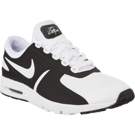 Nike På Air Max Zero 006 hvid sort
