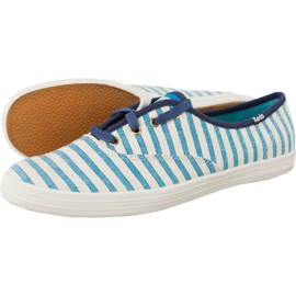 Keds Champion Cabana Stripe 564 hvid blå marine blå