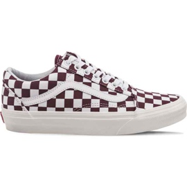 Vans Old Skool U54 Checkerboard Port Royale hvid flerfarvet