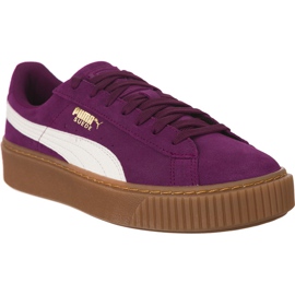 Puma Suede Platform Snk Jr 603 lilla