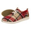 Toms Plaid Dame Del Rey Sneaker 895 flerfarvet