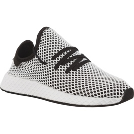 Adidas Deerupt Runner Core Black Core Black Ftwr Hvid sort flerfarvet