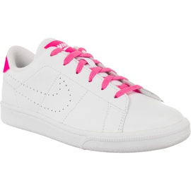 Nike Tennis Classic Prm Gs 106 hvid lyserød