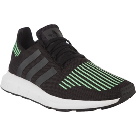 Adidas Swift Run 110 sort grøn