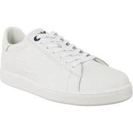 Ea7 Emporio Armani Læder Sneaker 248028CC299 00010 hvid
