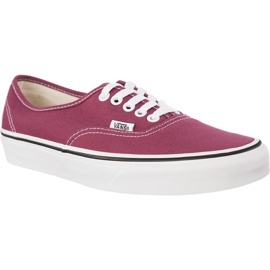 Vans Autentisk U64 Dry Rose True White rød