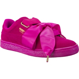 Puma Suede Heart Satin Wn 401 lyserød