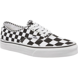Vans Authentic Mix Checker Q9B hvid sort