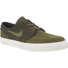 Nike Zoom Stefan Janoski Sequoia Medium Olive Summit Wh grøn