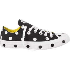 Converse C560628 Chuck Taylor All Star hvid sort gul