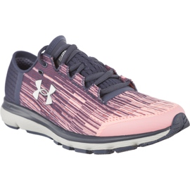 Under Armour I Speedform Velociti Gr 600 violet flerfarvet lyserød