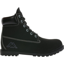 Kappa Kombo Mid Black Grey sort