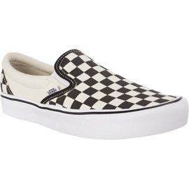 Vans Classic Slip On Lite IB8 Checkerboard Sort Classic Hvid flerfarvet