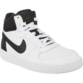 Nike Court Borough Mid Gs 839977 101 hvid