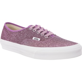Vans Autentisk U3U Lurex Glitter Pink True White violet