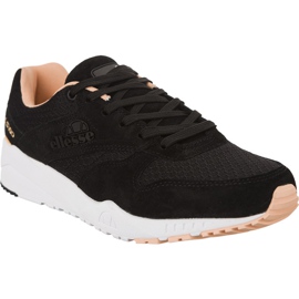 Ellesse Ls180 Trainer Black Pink 234 sort