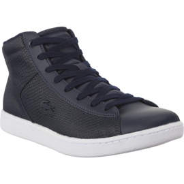Lacoste Carnaby Evo Mid 317 2 Spw 003 blå marine blå